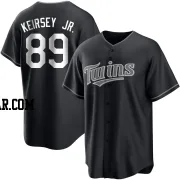 DaShawn Keirsey Jr. Men's Minnesota Twins Black/White Replica Jersey