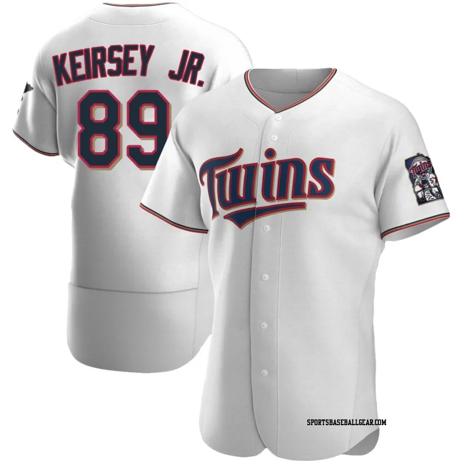 DaShawn Keirsey Jr. Men's Minnesota Twins White Authentic Home Jersey