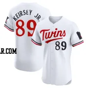 DaShawn Keirsey Jr. Men's Minnesota Twins White Elite Home Jersey