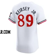 DaShawn Keirsey Jr. Men's Minnesota Twins White Elite Home Jersey