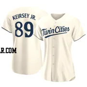 DaShawn Keirsey Jr. Women's Minnesota Twins Cream Authentic Alternate Jersey