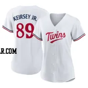 DaShawn Keirsey Jr. Women's Minnesota Twins White Authentic Home Jersey