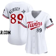 DaShawn Keirsey Jr. Women's Minnesota Twins White Limited Home Jersey