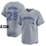 Daulton Varsho Men's Toronto Blue Jays Gray Limited Away Jersey