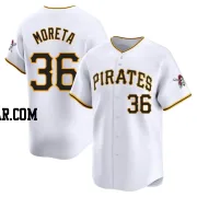 Dauri Moreta Men's Pittsburgh Pirates White Limited Home Jersey