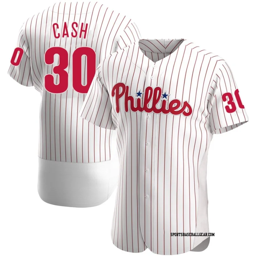 Dave Cash Men's Philadelphia Phillies White Authentic Home Jersey