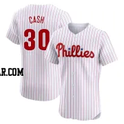 Dave Cash Men's Philadelphia Phillies White Elite Home Jersey