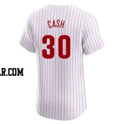 Dave Cash Men's Philadelphia Phillies White Elite Home Jersey