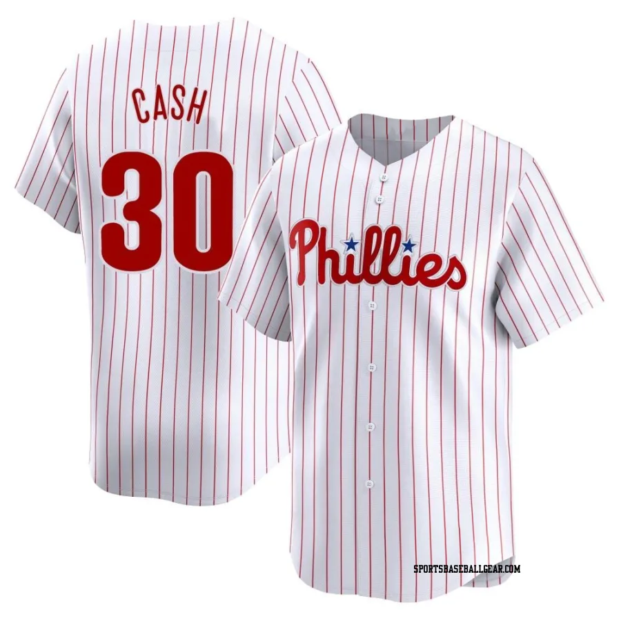 Dave Cash Men's Philadelphia Phillies White Limited Home Jersey