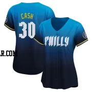 Dave Cash Women's Philadelphia Phillies Blue Limited 2024 City Connect Jersey