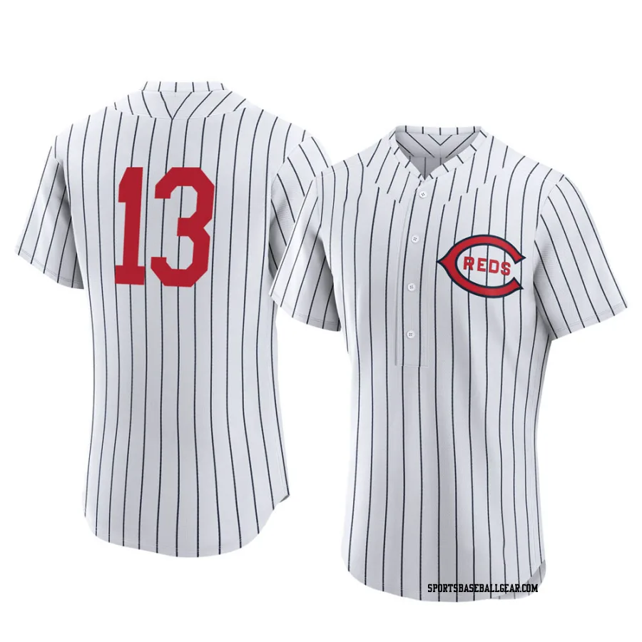 Dave Concepcion Men's Cincinnati Reds White Authentic 2022 Field Of Dreams Jersey