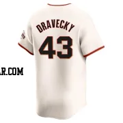 Dave Dravecky Men's San Francisco Giants Cream Elite Home Jersey