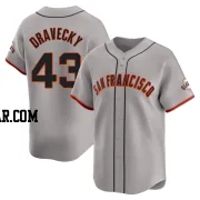 Dave Dravecky Youth San Francisco Giants Gray Limited Away Jersey