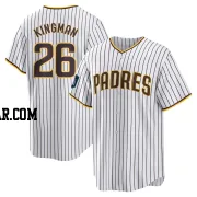 Dave Kingman Men's San Diego Padres White Replica 2024 World Tour Seoul Series Home Jersey