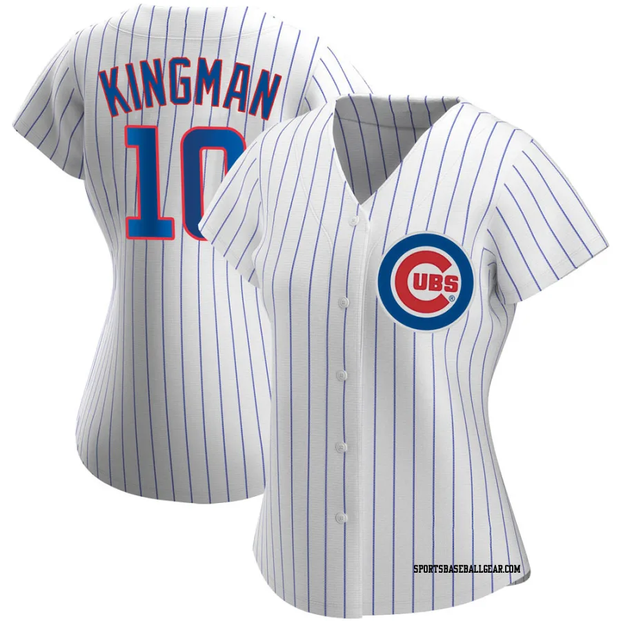 Dave Kingman Women's Chicago Cubs White Authentic Home Jersey