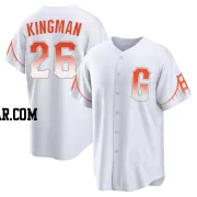 Dave Kingman Youth San Francisco Giants White Replica 2021 City Connect Jersey