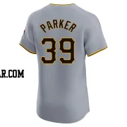 Dave Parker Men's Pittsburgh Pirates Gray Elite Road Jersey