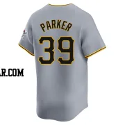 Dave Parker Men's Pittsburgh Pirates Gray Limited Away Jersey