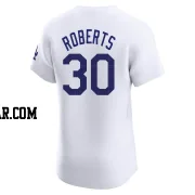 Dave Roberts Men's Los Angeles Dodgers White Elite Home Jersey