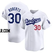 Dave Roberts Men's Los Angeles Dodgers White Limited Home Jersey