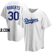 Dave Roberts Youth Los Angeles Dodgers White Replica Home Jersey