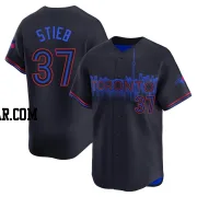 Dave Stieb Men's Toronto Blue Jays Black Limited 2024 City Connect Jersey