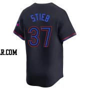 Dave Stieb Men's Toronto Blue Jays Black Limited 2024 City Connect Jersey