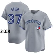 Dave Stieb Men's Toronto Blue Jays Gray Limited Away Jersey