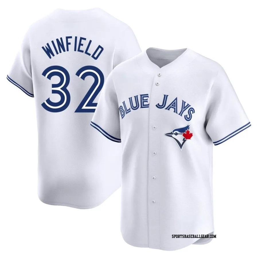 Dave Winfield Men's Toronto Blue Jays White Limited Home Jersey