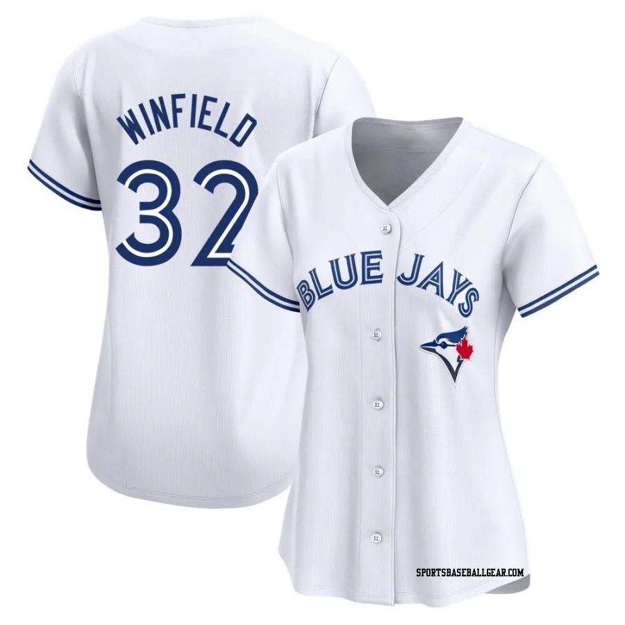 Dave Winfield Women's Toronto Blue Jays White Limited Home Jersey