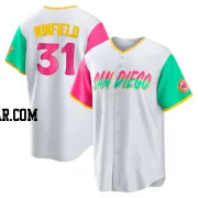 Dave Winfield Youth San Diego Padres White Replica 2022 City Connect Jersey