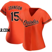 Davey Johnson Women's Baltimore Orioles Orange Authentic Alternate Jersey