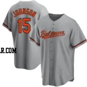 Davey Johnson Youth Baltimore Orioles Gray Replica Road Jersey