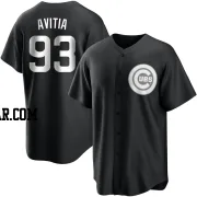 David Avitia Youth Chicago Cubs Black/White Replica Jersey