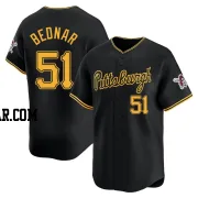 David Bednar Youth Pittsburgh Pirates Black Limited Alternate Jersey