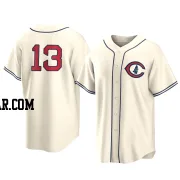 David Bote Youth Chicago Cubs Cream Replica 2022 Field Of Dreams Jersey