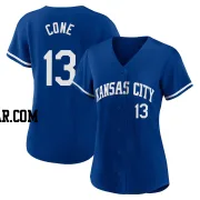 David Cone Men's Kansas City Royals Royal Replica 2022 Alternate Jersey