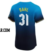 David Dahl Men's Philadelphia Phillies Blue Elite 2024 City Connect Jersey