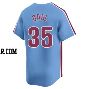 David Dahl Men's Philadelphia Phillies Light Blue Limited Alternate Jersey