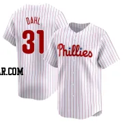 David Dahl Men's Philadelphia Phillies White Limited Home Jersey