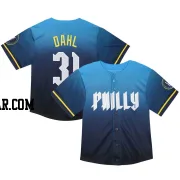 David Dahl Toddler Philadelphia Phillies Blue Limited 2024 City Connect Jersey