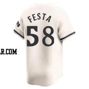 David Festa Men's Minnesota Twins Cream Limited Alternate Jersey