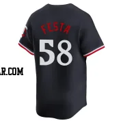 David Festa Men's Minnesota Twins Navy Limited Alternate Jersey