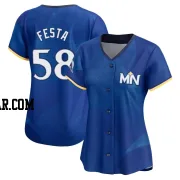 David Festa Women's Minnesota Twins Royal Limited 2024 City Connect Jersey