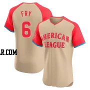 David Fry Men's Cleveland Guardians Cream Elite American League 2024 All-Star Game Jersey