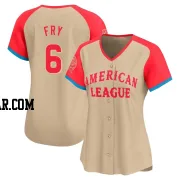 David Fry Women's Cleveland Guardians Cream Limited American League 2024 All-Star Game Jersey