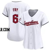 David Fry Women's Cleveland Guardians White Limited Home Jersey