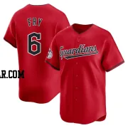 David Fry Youth Cleveland Guardians Red Limited Alternate Jersey