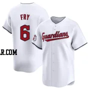 David Fry Youth Cleveland Guardians White Limited Home Jersey