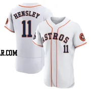 David Hensley Men's Houston Astros White Authentic 2022 World Series Champions Home Jersey